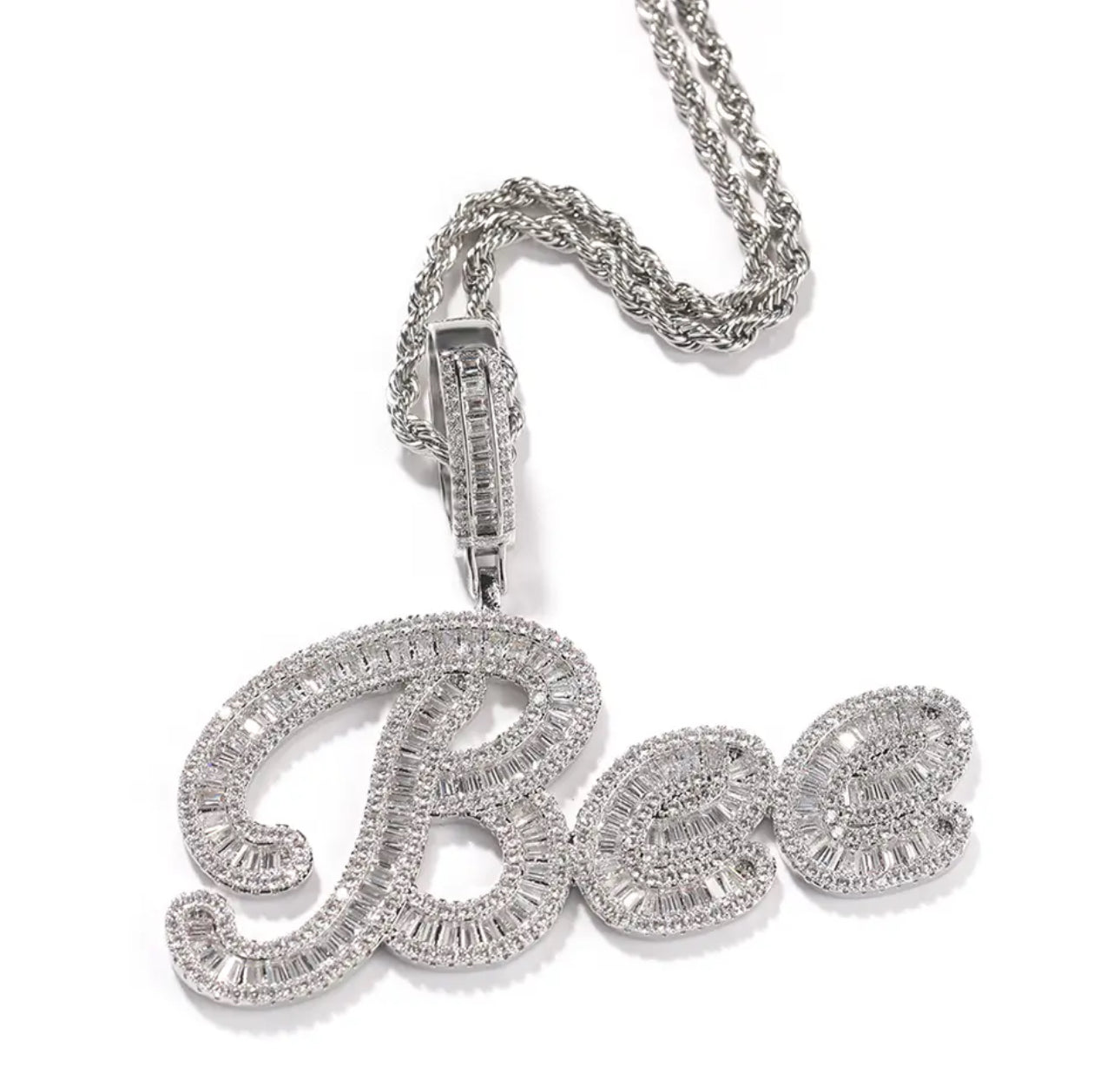 Brush Cursive Necklace