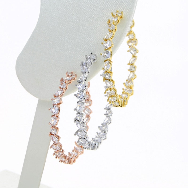 Various Shaped Hoop Earrings