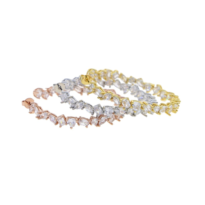 Various Shaped Hoop Earrings