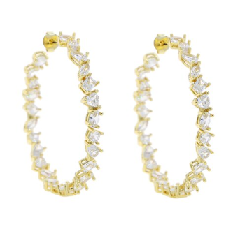 Various Shaped Hoop Earrings