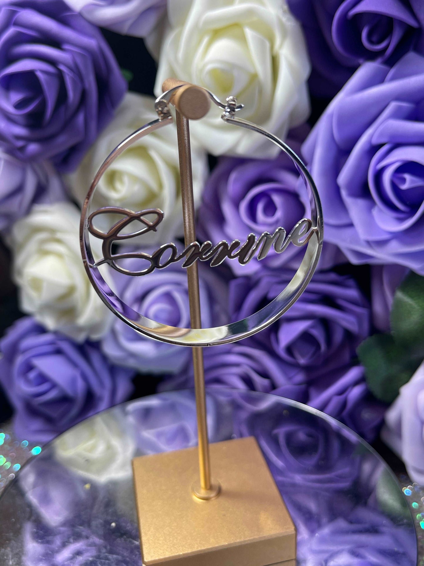 Oversized Circle Earrings