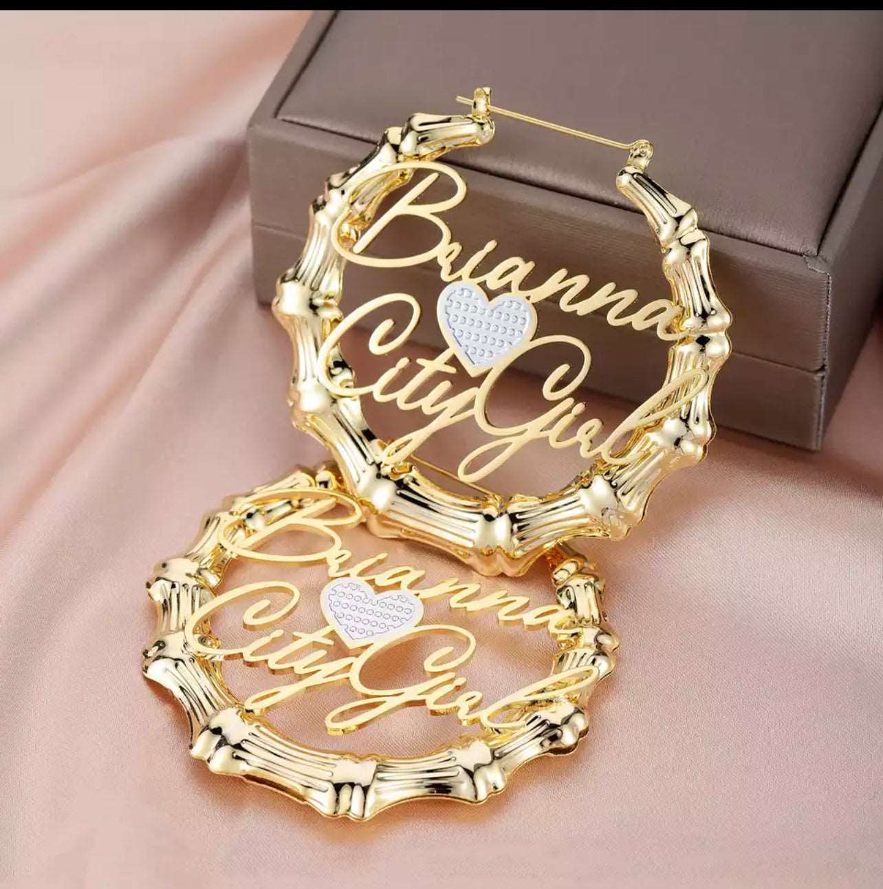 City Girl Bamboo Earrings