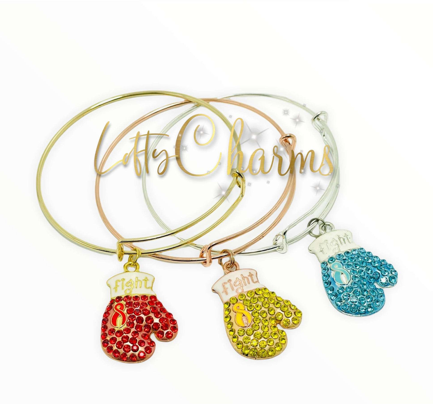 Fight Cancer Bangles