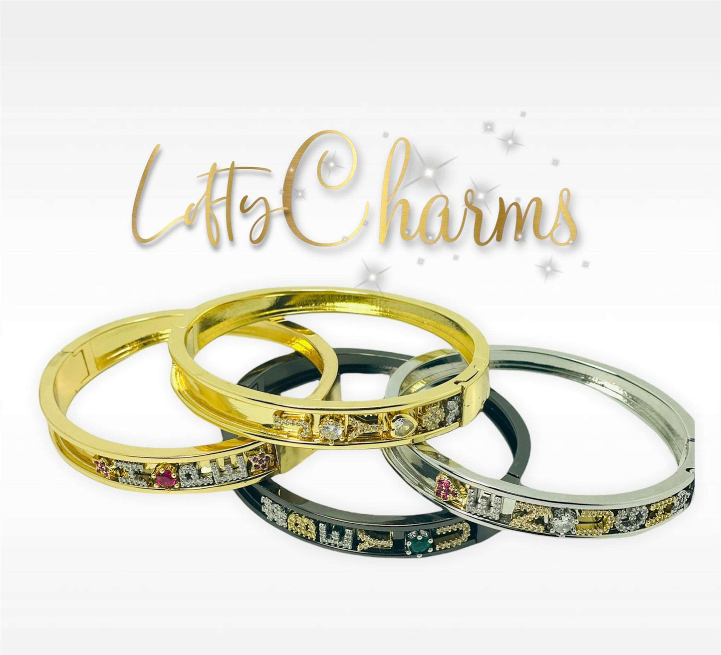 Inspiration Sliding Charms Bangle