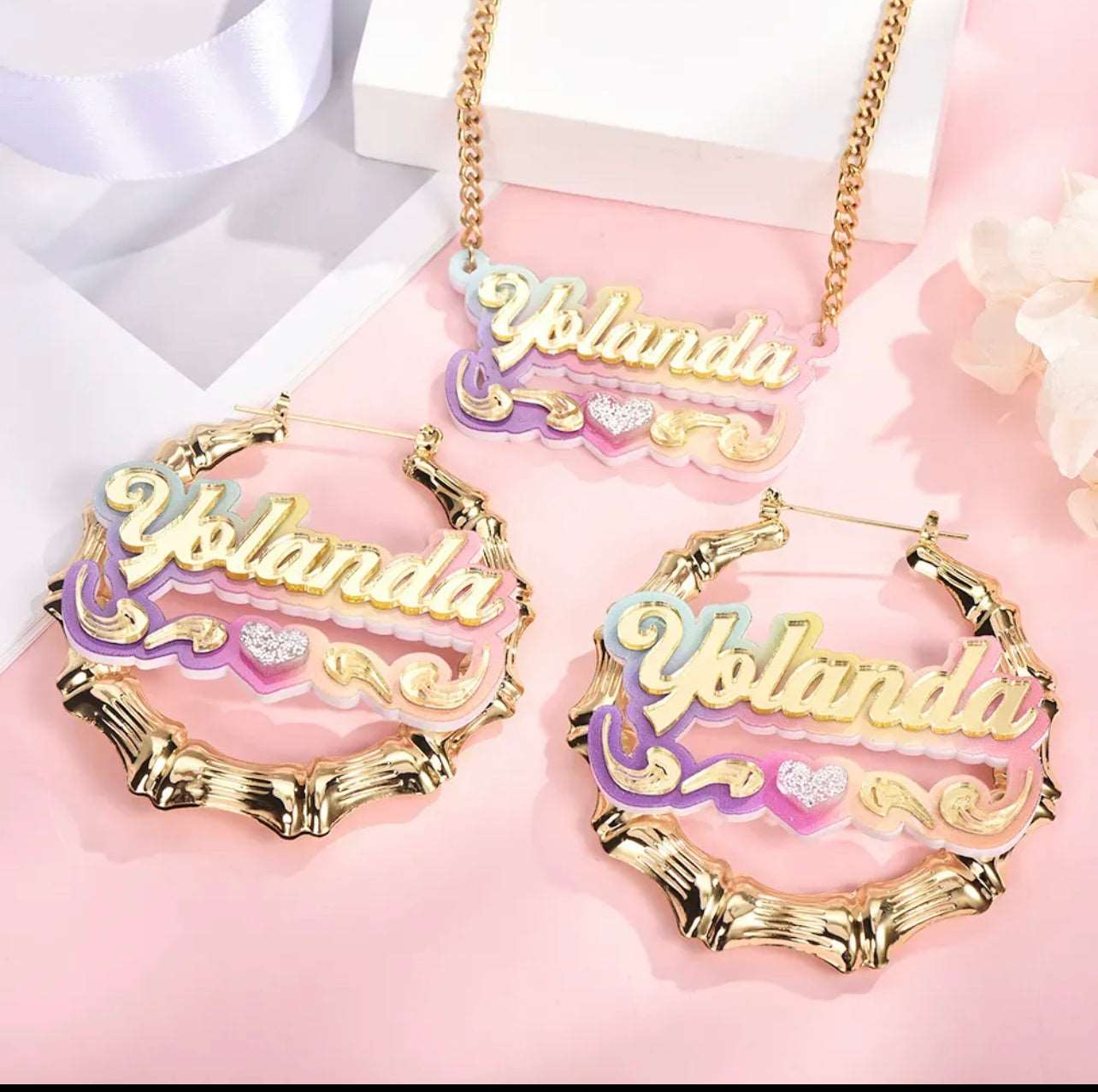 Pretty Pastels Necklace Set
