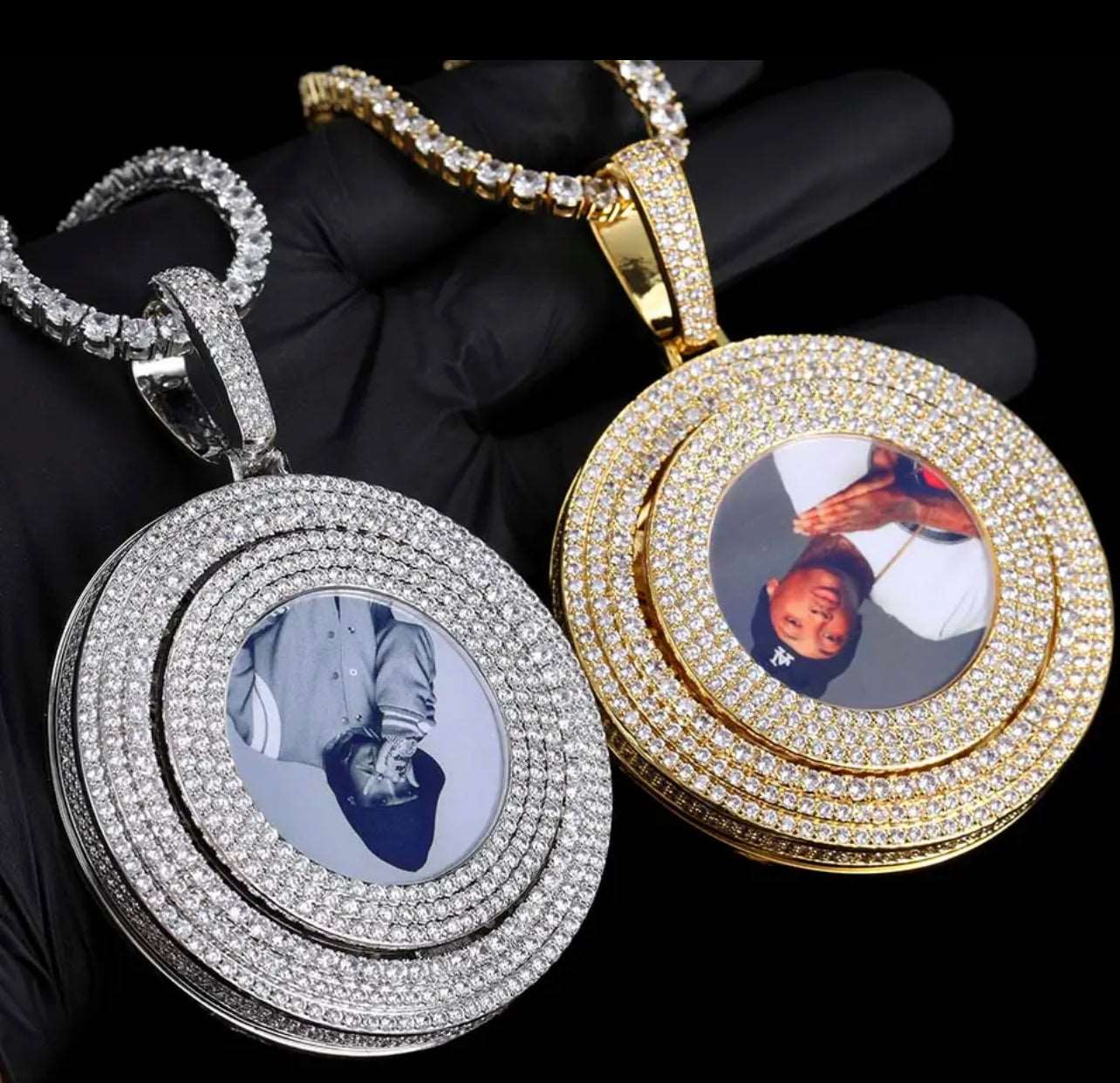Rotating Photo Pendant