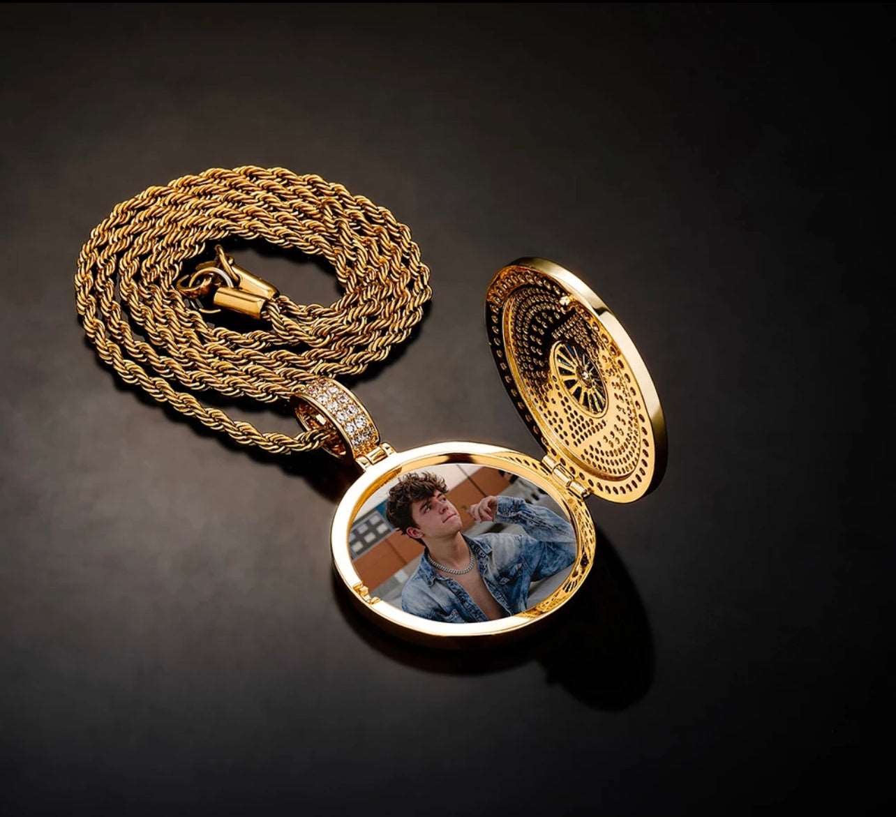 Evil Eye Photo Pendant