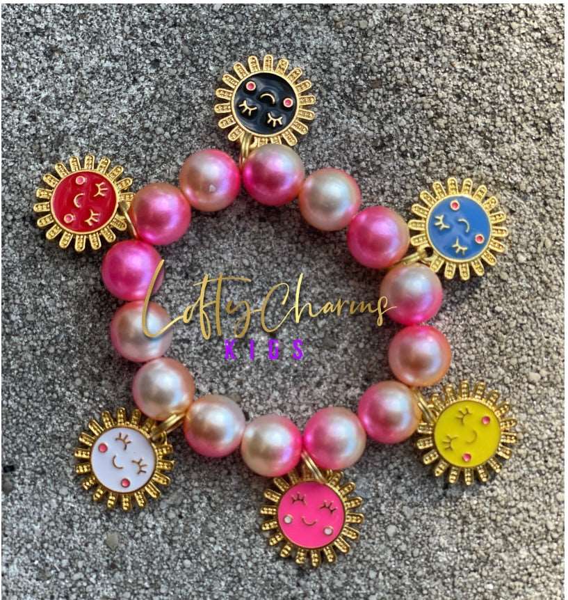 Sunshine Beaded Bracelet Set
