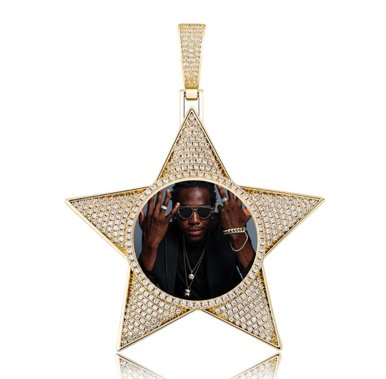 Raising Star Photo Pendant