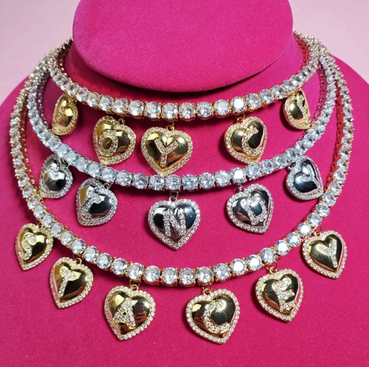 Charming Hearts Choker