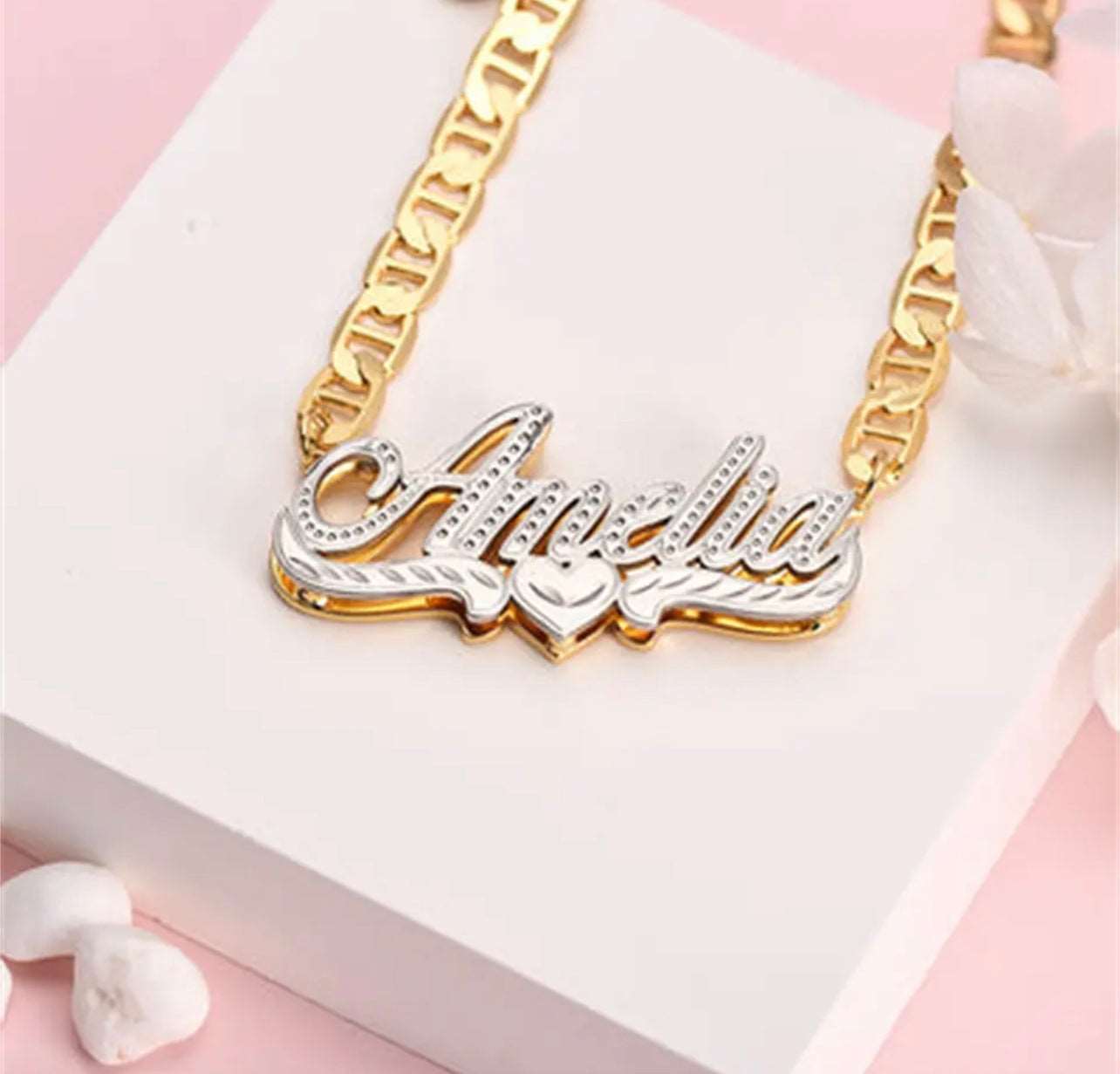 Mariner Heart Chain Necklace
