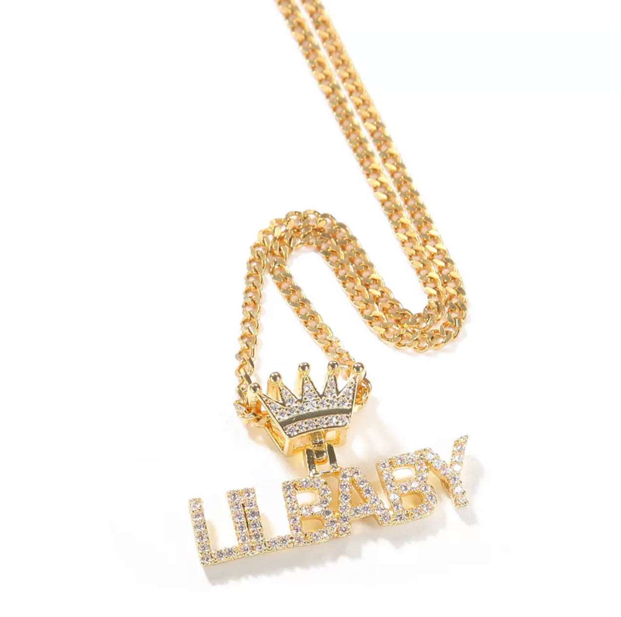 Crowns and Butterflies Necklace