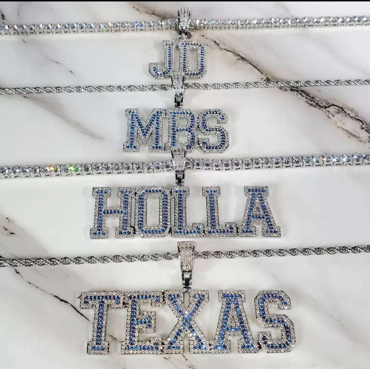 Varsity Blues Necklace