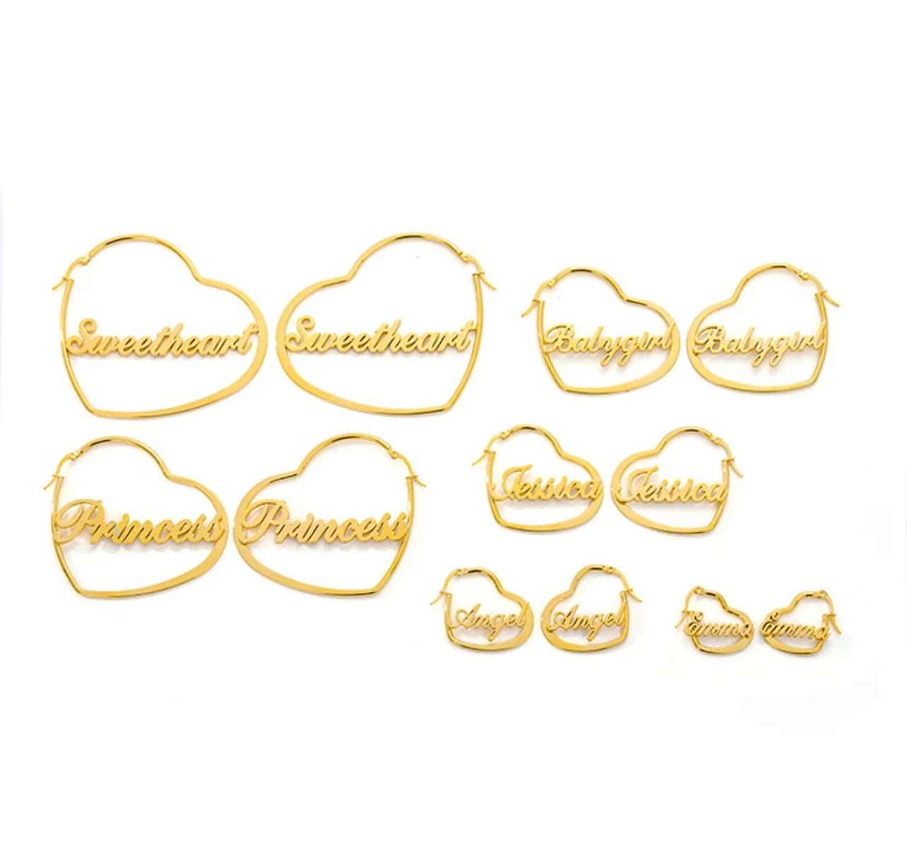 Inside My Heart Earrings