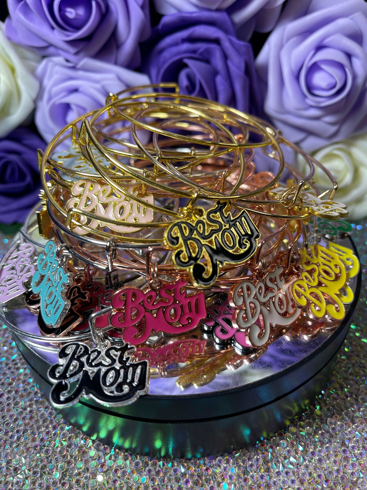 Best Mom Charm Bracelets