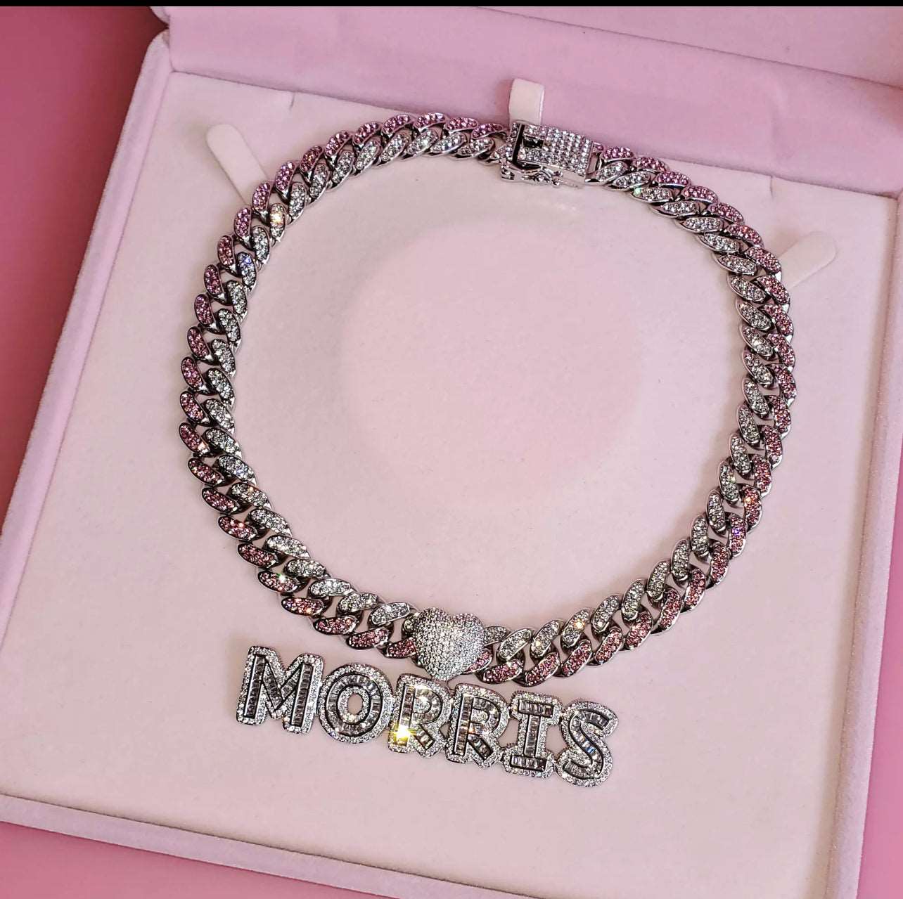 Pink Ice Necklace