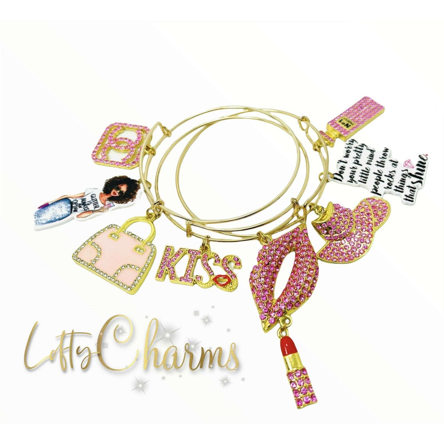 Glitter is Always an Option Bangle Set
