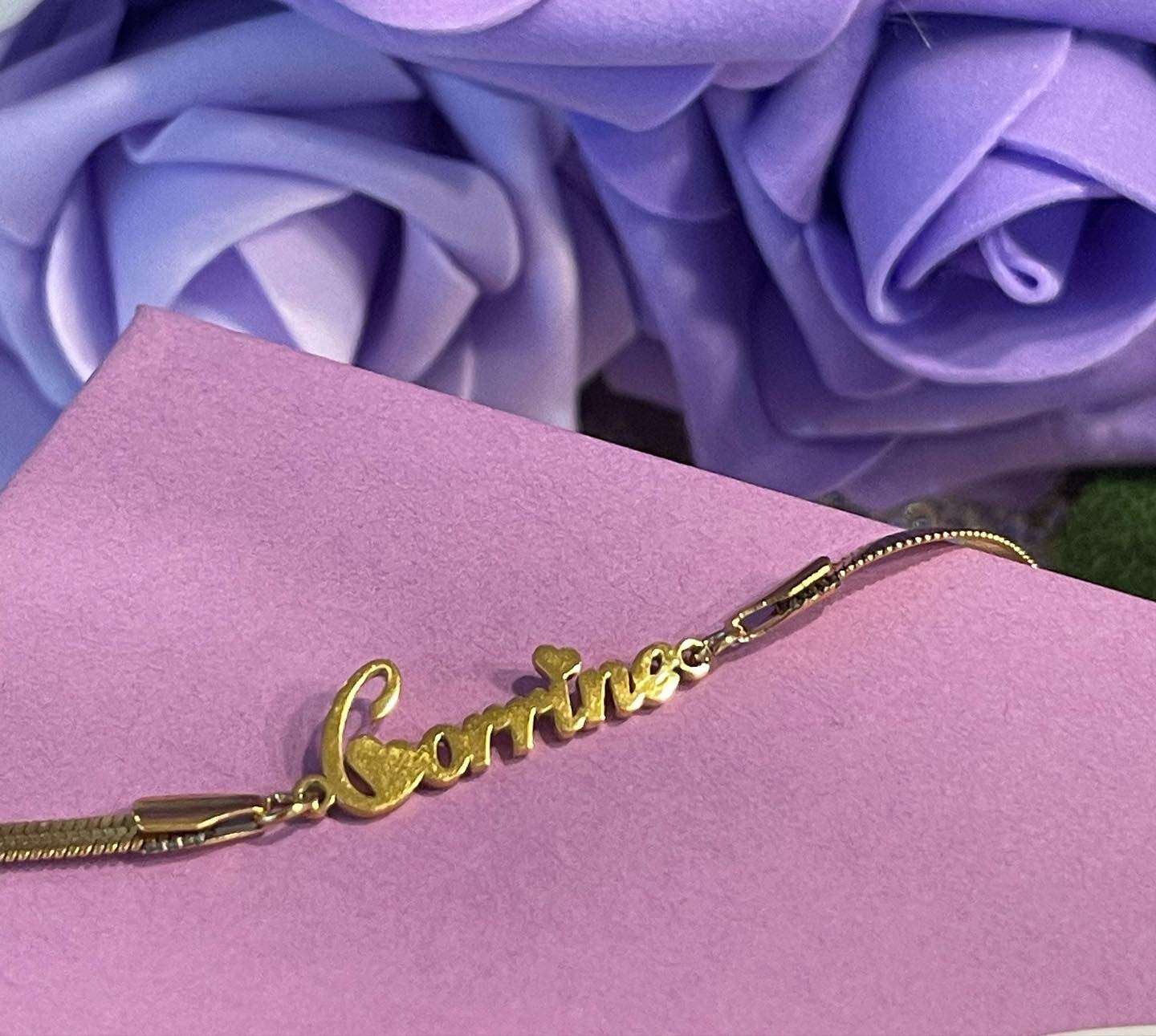 Snake Chain Custom Anklet