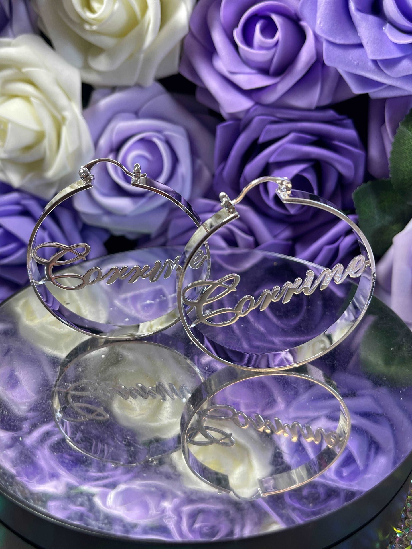Oversized Circle Earrings