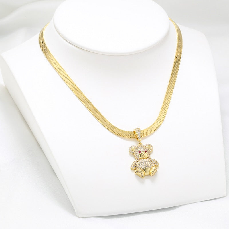 Mini Bear Necklace