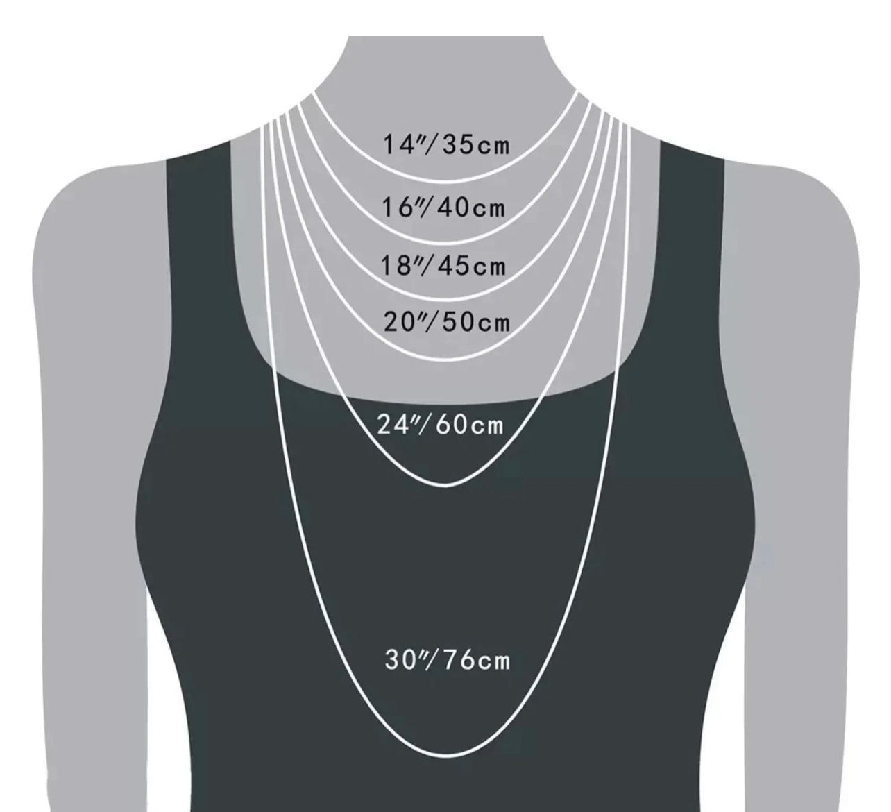 Baguettes in the Face Necklace