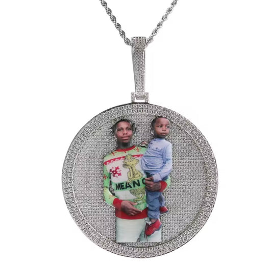 Realistic Photo Pendant