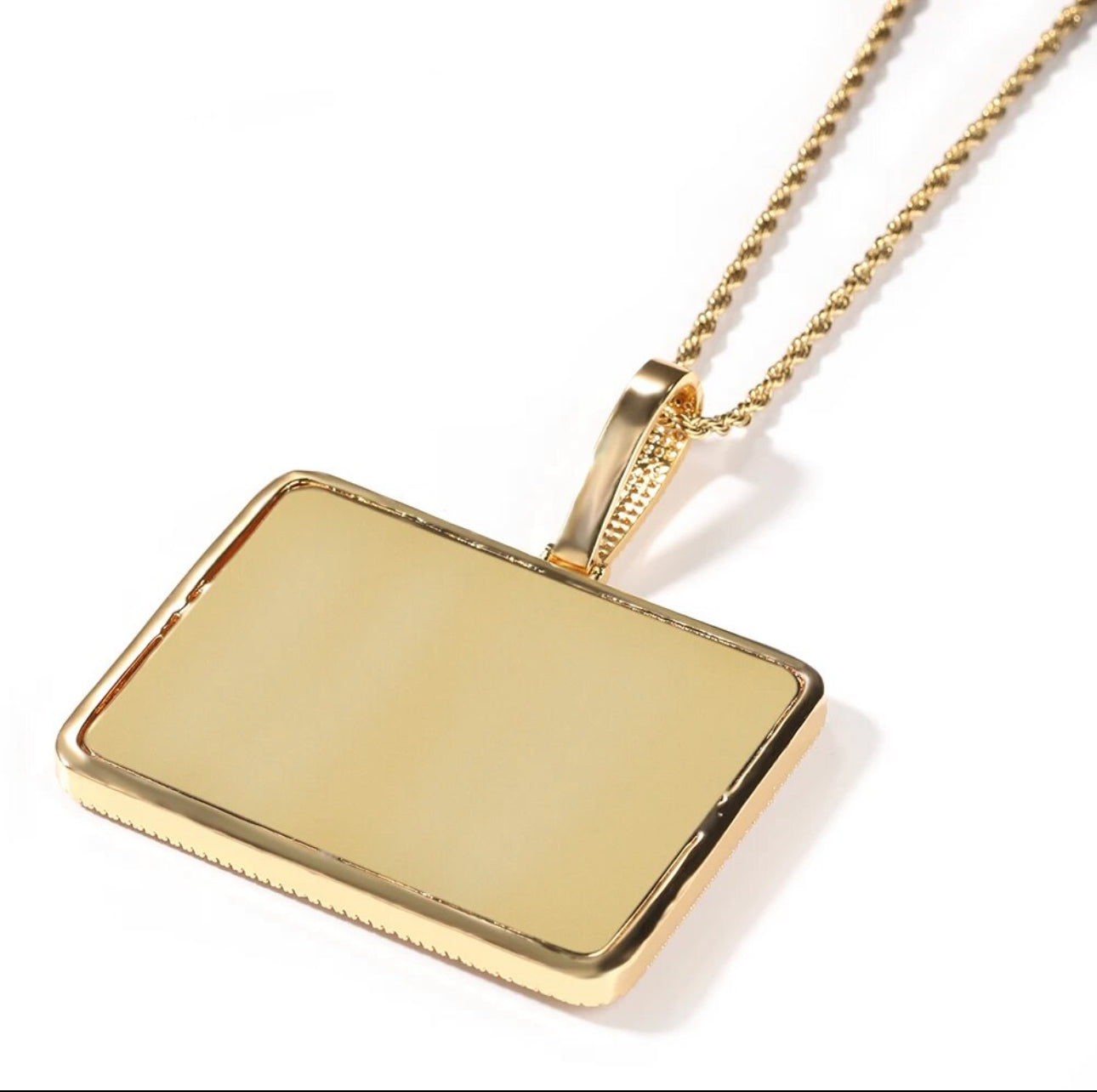 Boss Card Necklace