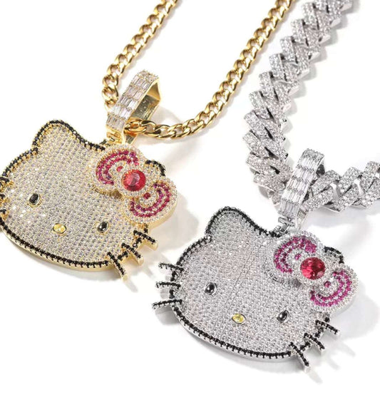 Iced Out Hello Kitty