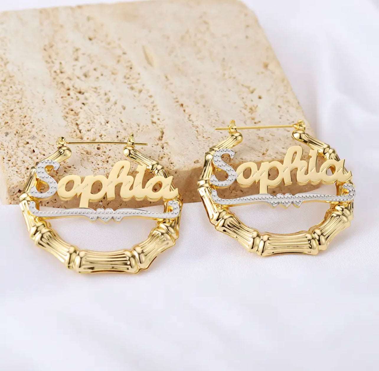 Ode to Hip Hop Bamboo Earrings