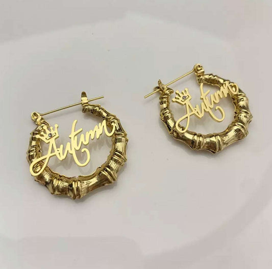 Royalty Kids Bamboo Earrings