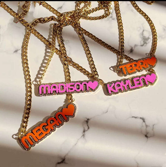 Neon Sign Necklace